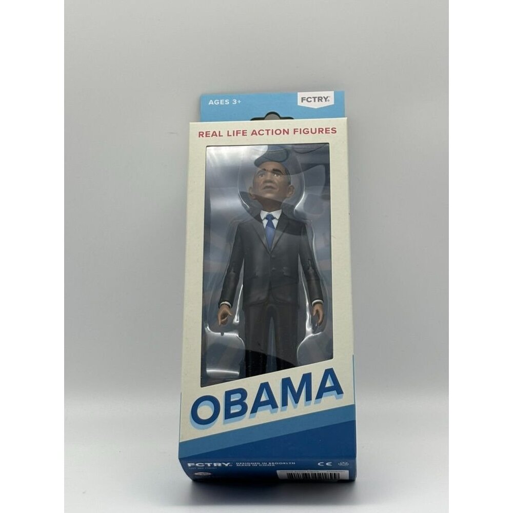 Fctry Barack Obama 6" Real Life Action Figure Collectible Brand New Original Box